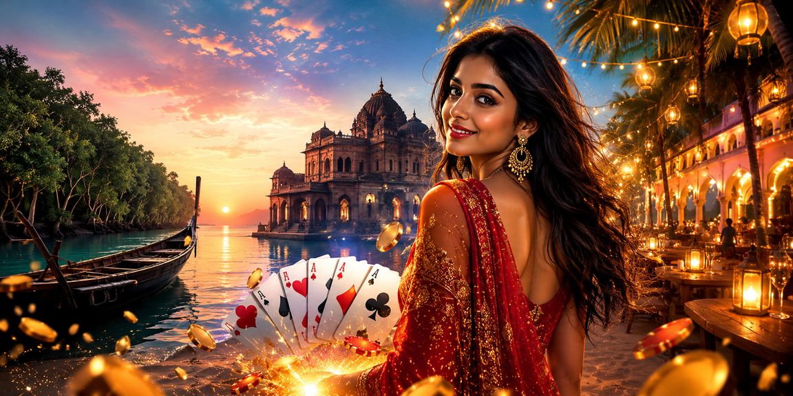 The thrill of Teen Patti card games set against the natural beauty of the Sundarbans
